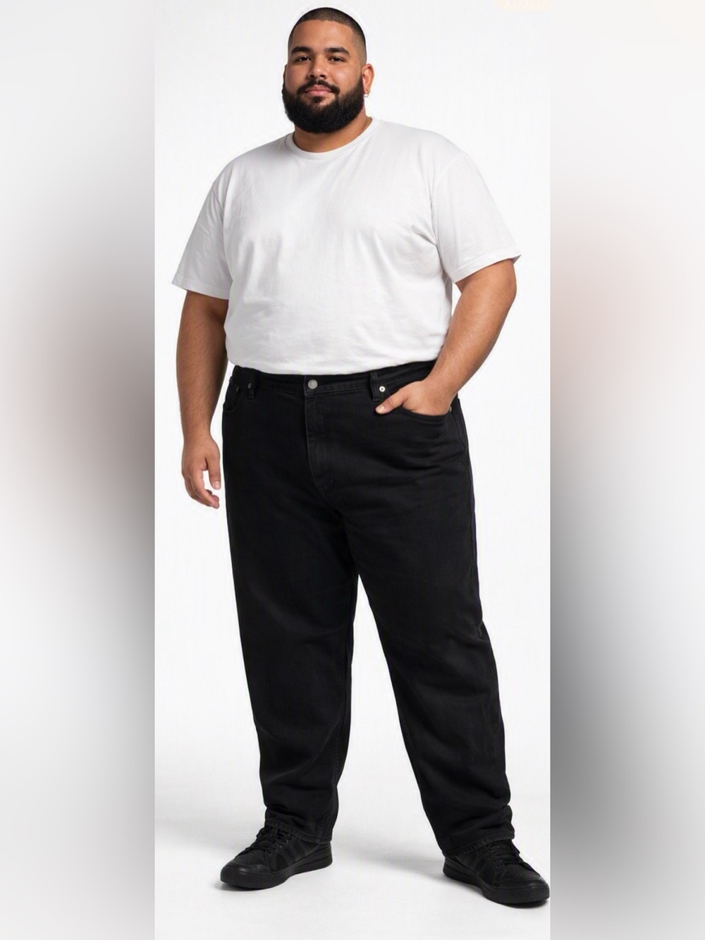 Weekend Men’s Casual Trousers in Classic Black sz 44